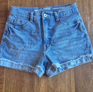 Wallflower Women's Classic Blue Jean Shorts